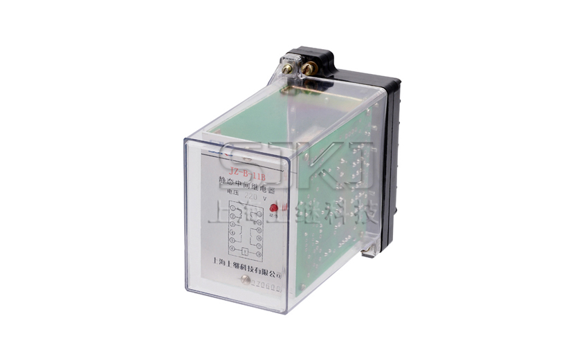 JZ-B-11B靜態中間繼電器_外形尺寸圖_廠家直銷